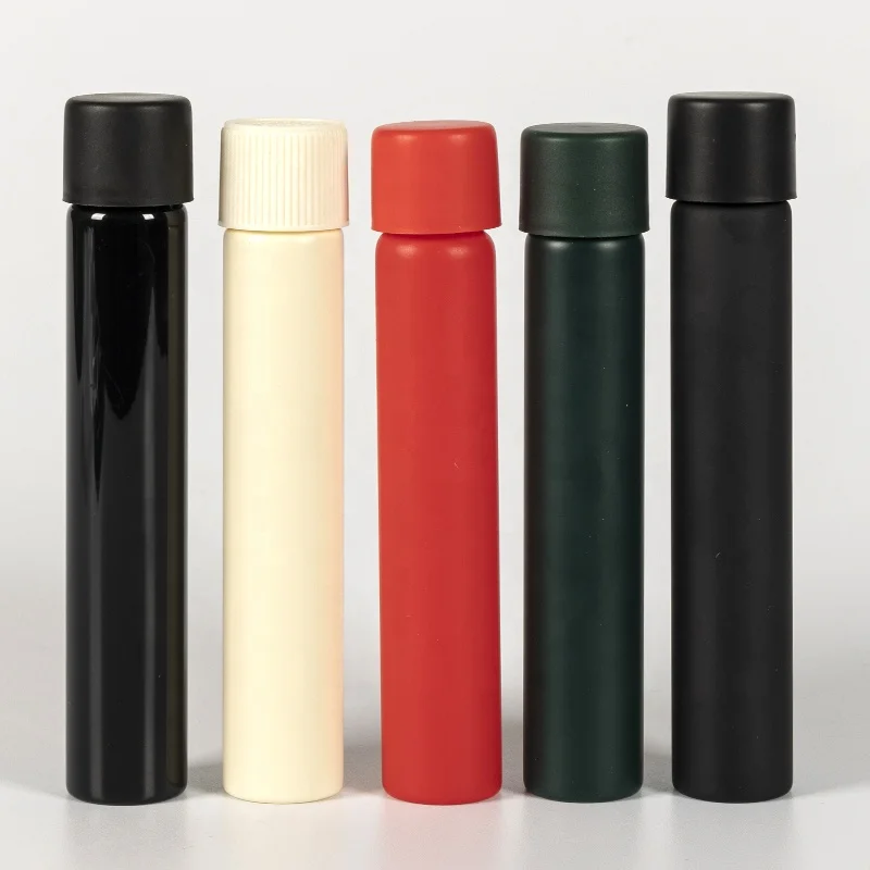 24-115mm Borosilicate paint glass tube with airtight child proof for dry flower&candy&spices