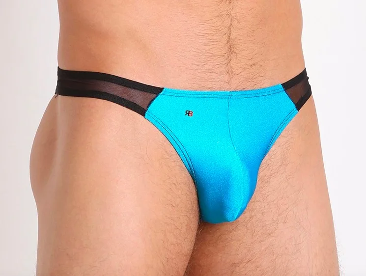 Новые мужские прозрачные сексуальные трусы Сетчатое нижнее белье