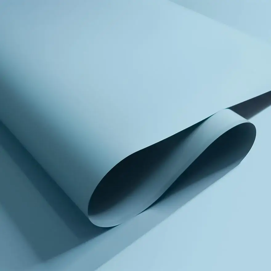 
0.35mm Solid Color Blister Decorative Foil Customized deco film Bright Luster Decor Sheet for Furniture and Steel Door 