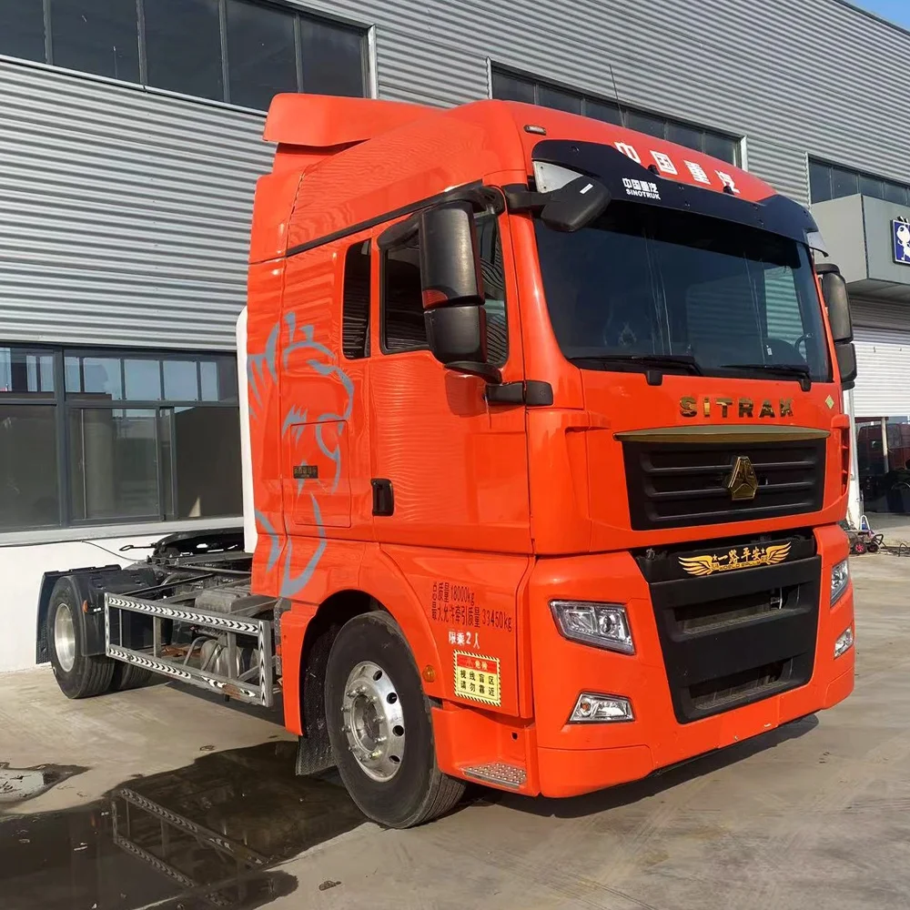 Доступный по цене автомобиль sitrak Dieasel CNG Тракторная головка подержанные грузовики с брендом mercedes