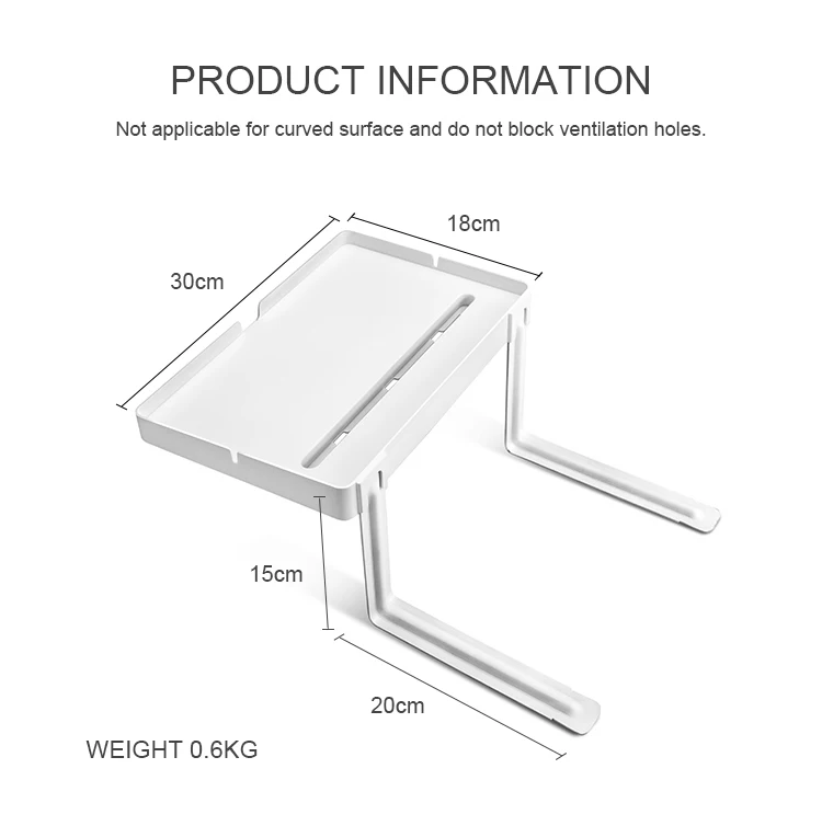 painted steel bed shelf storage tray bedside table shelf phone stand for bed