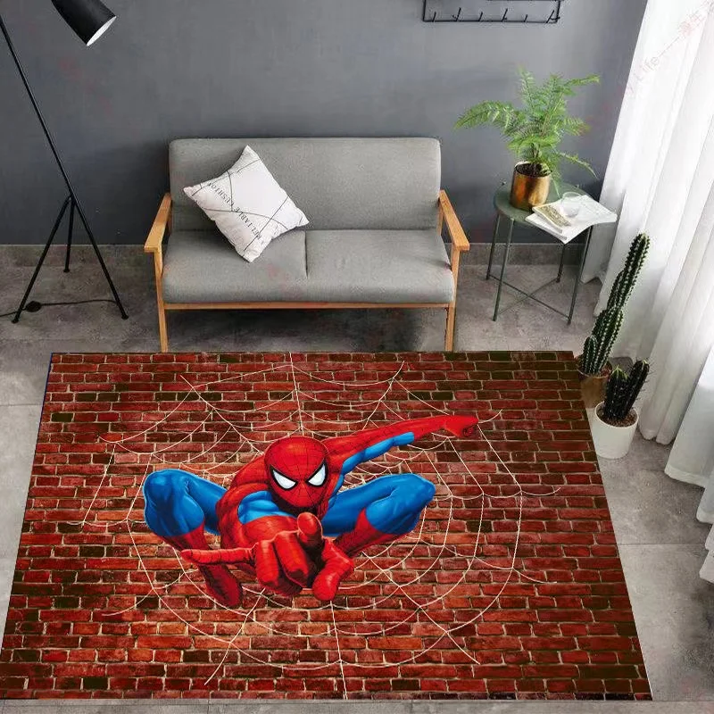 Avengers Marvel hero Spider-Man floor mat bedroom computer swivel chair hanging basket carpet can be customized