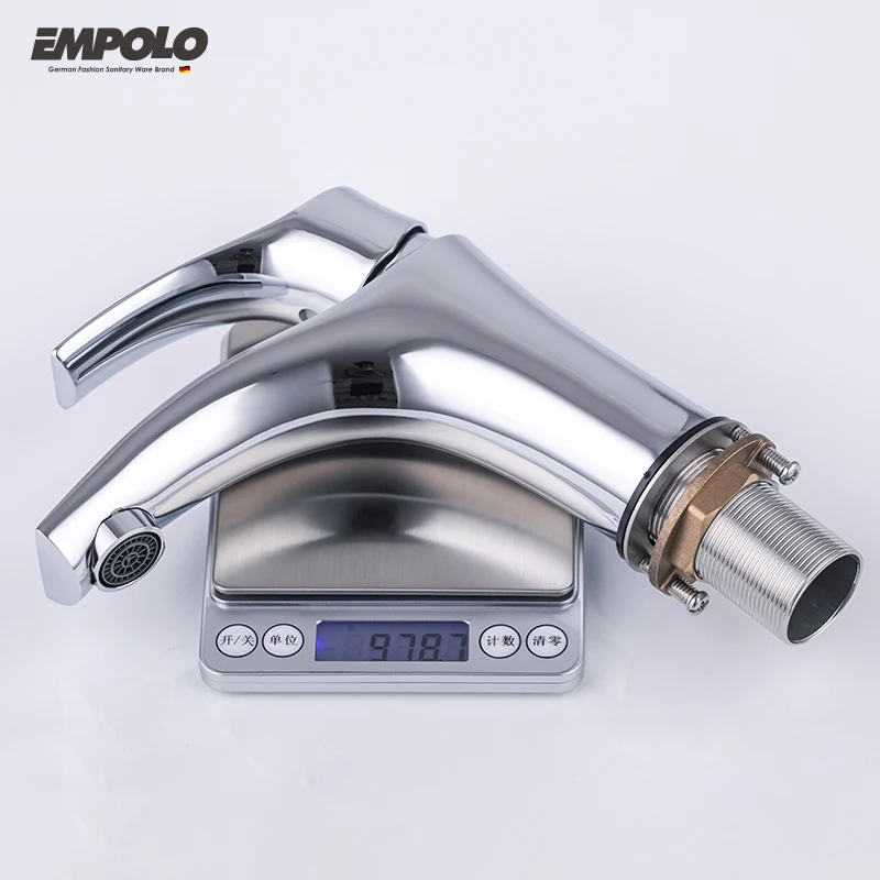 Quality Upc sanitary ware latest design faucet single cold high pressure brass water mixer tap bathroom sink faucet