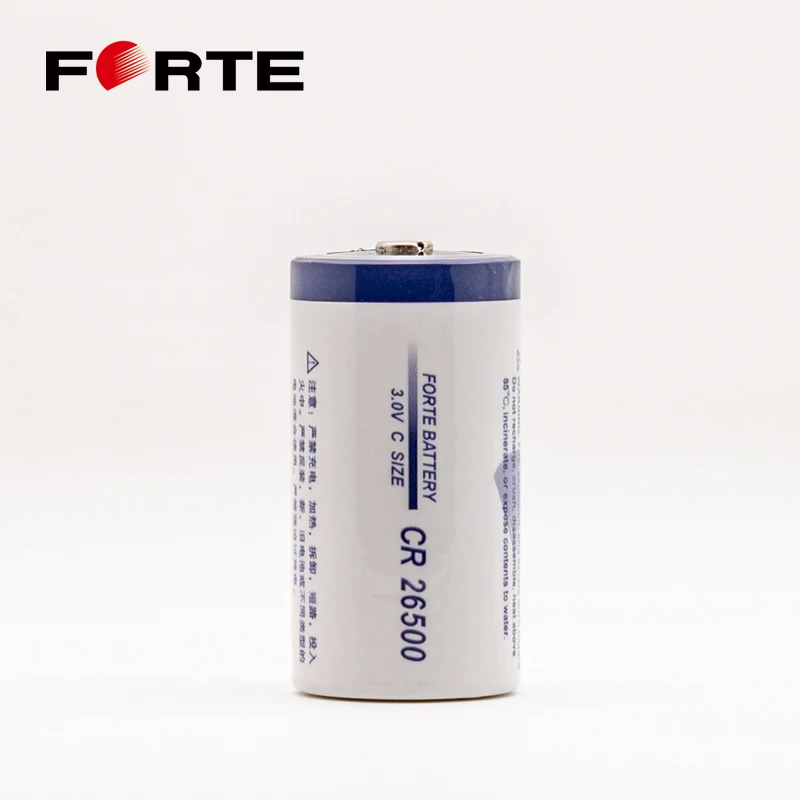 Форте CR26500 3,0 V 5400mAH умный счетчик литиевая батарея пульт дистанционного управления батареи Li-MnO2 литиевая батарея