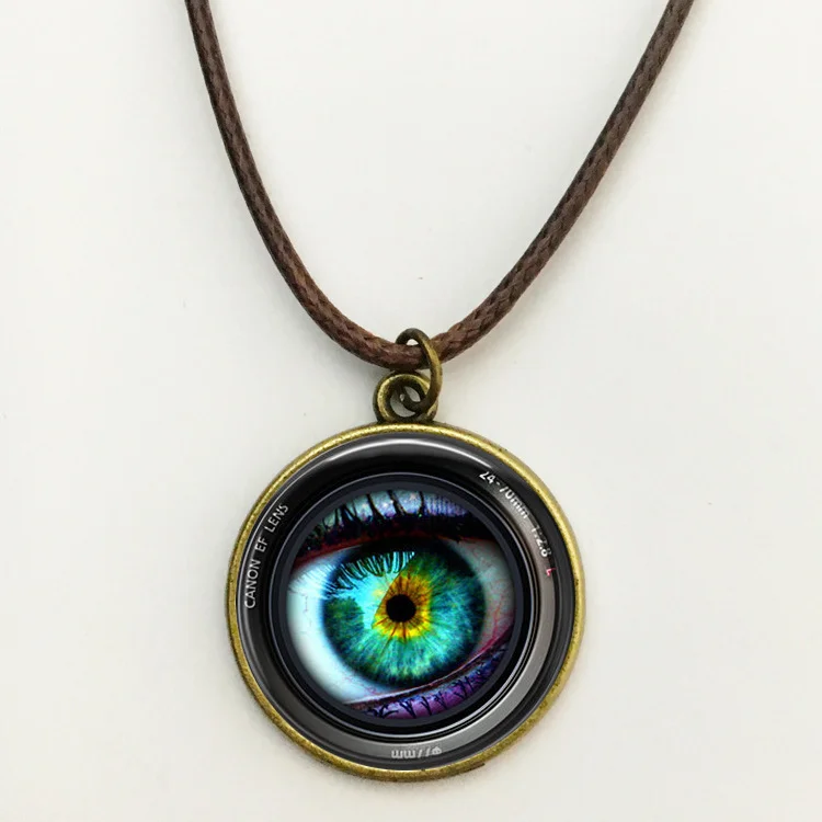 Pendant Necklace With Mini Hidden Camera Fancy Necklace Design