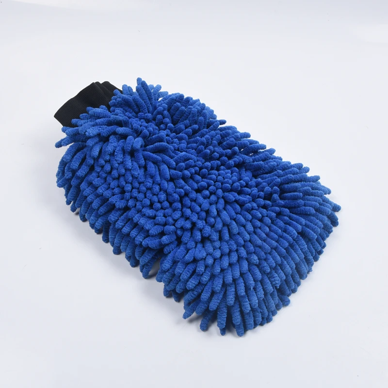 Microfiber Car Wash mitt Car cleaning Mitt Chenille Premium Scratch Free