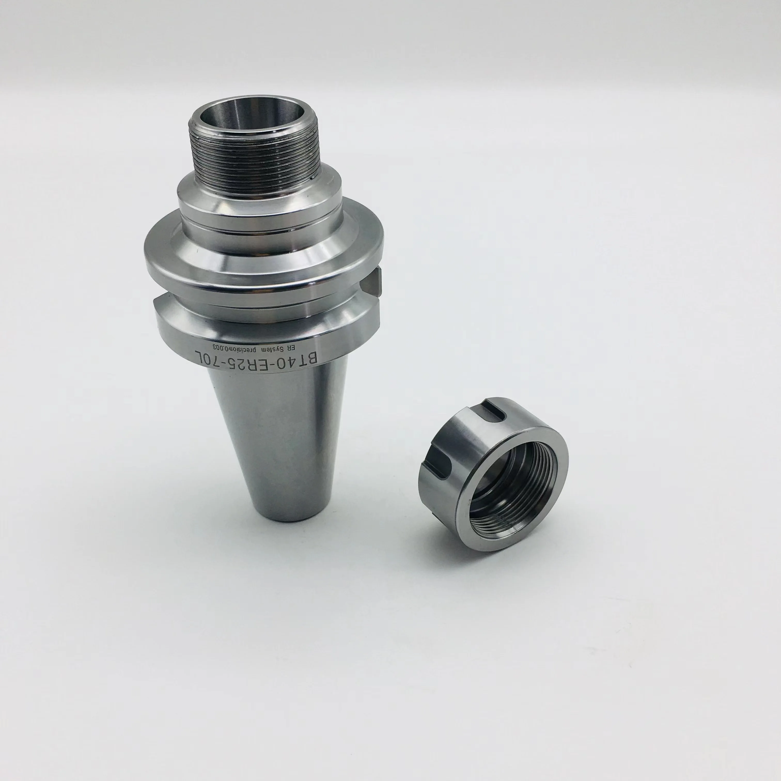 China manufacturer  BT40 ER25-70L  Milling Collet Chuck Tool Holder for CNC Machine Center