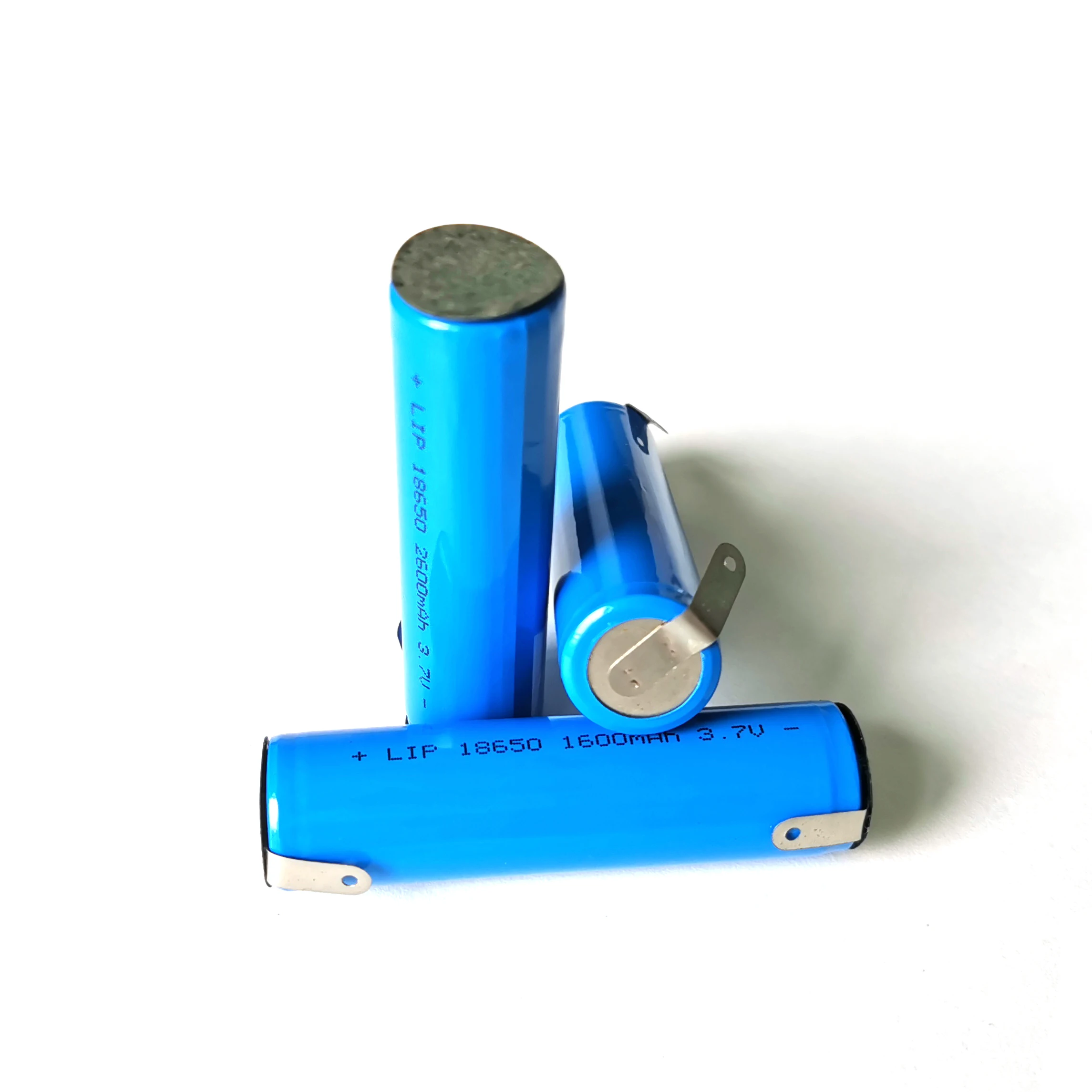 3.7v lithium ion batteries 18650 1600 mah 5.92wh rechargeable 1600mah 2000mah 18650 cells lithium ion batteries with solder pads
