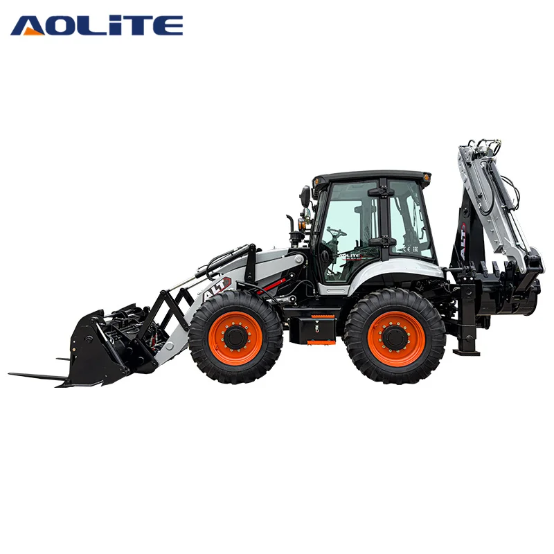 Экскаваторы-погрузчики AOLITE CE EURO 5 EPA4 китайский мини-экскаватор экскаватор-погрузчик фронтальный погрузчик ALT