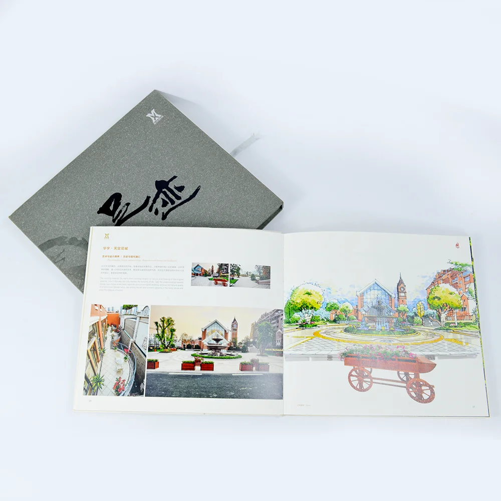 Advertising Booklet Brochure Catalogue Samples Printing Magazine Guangzhou