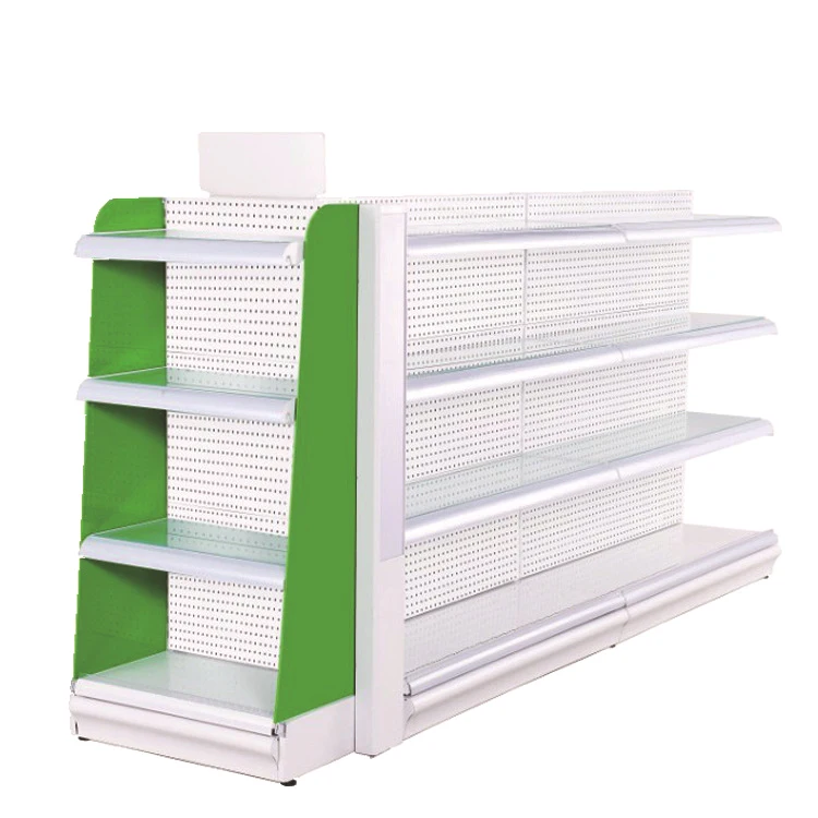 New type baby goods Customized wood Heavy Duty Supermarket Shelving Shelves With Wood Pegboard