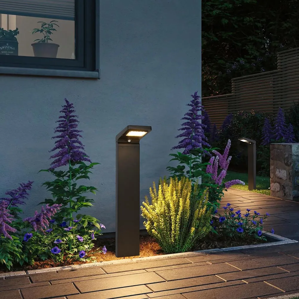 Modern Design 5W Landscape Bollard Light Outdoor Waterproof Led Solar Garden Lights For Garden Courtyard