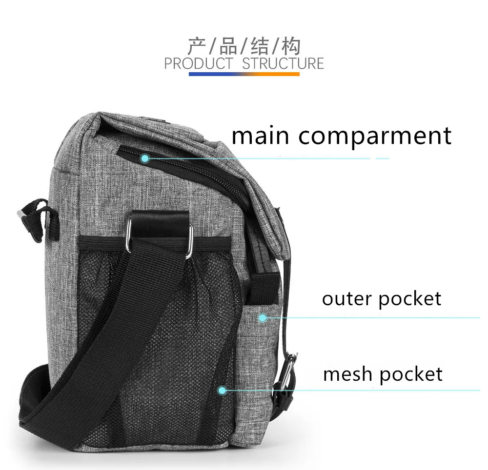 factory price waterproof nylon tote camera bag for wholesale