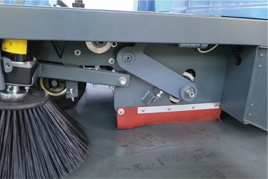 REDLIFT electric street sweeper machine ride on driving cleaning road sweepers quick delivery