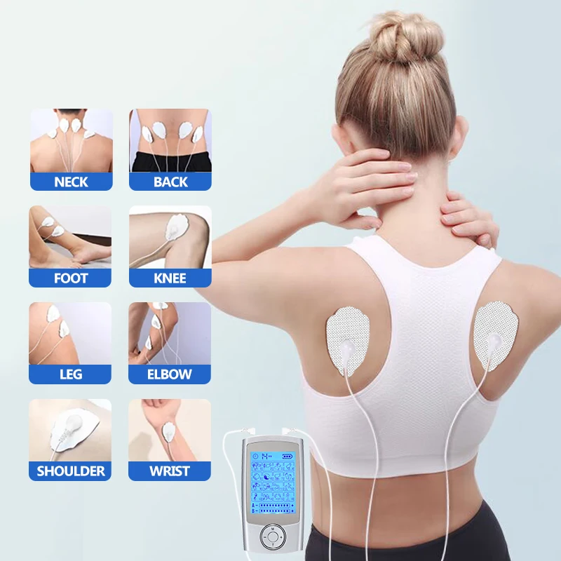 Electric EMS Muscle Stimulator Body Massage Digital Therapy Slimming Machine Electrostimulator Tens Device Physical therapy