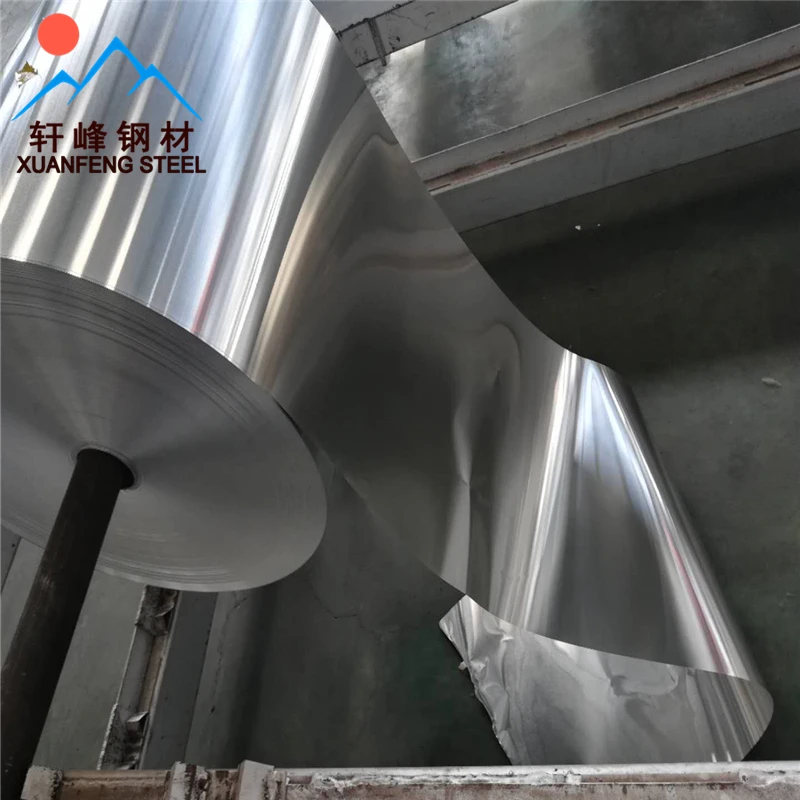 China Food Grade 8011 O Temper Aluminum Foil 9 12 13 14 16 18 25 Micron Thickness Hookah Foil