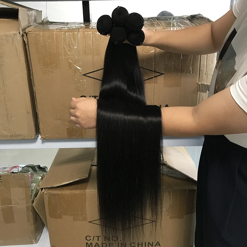 
Factory prices wholesaler brazilian hair,silky straight brazilian virgin human hair, real human brazilian straight hair bundles 