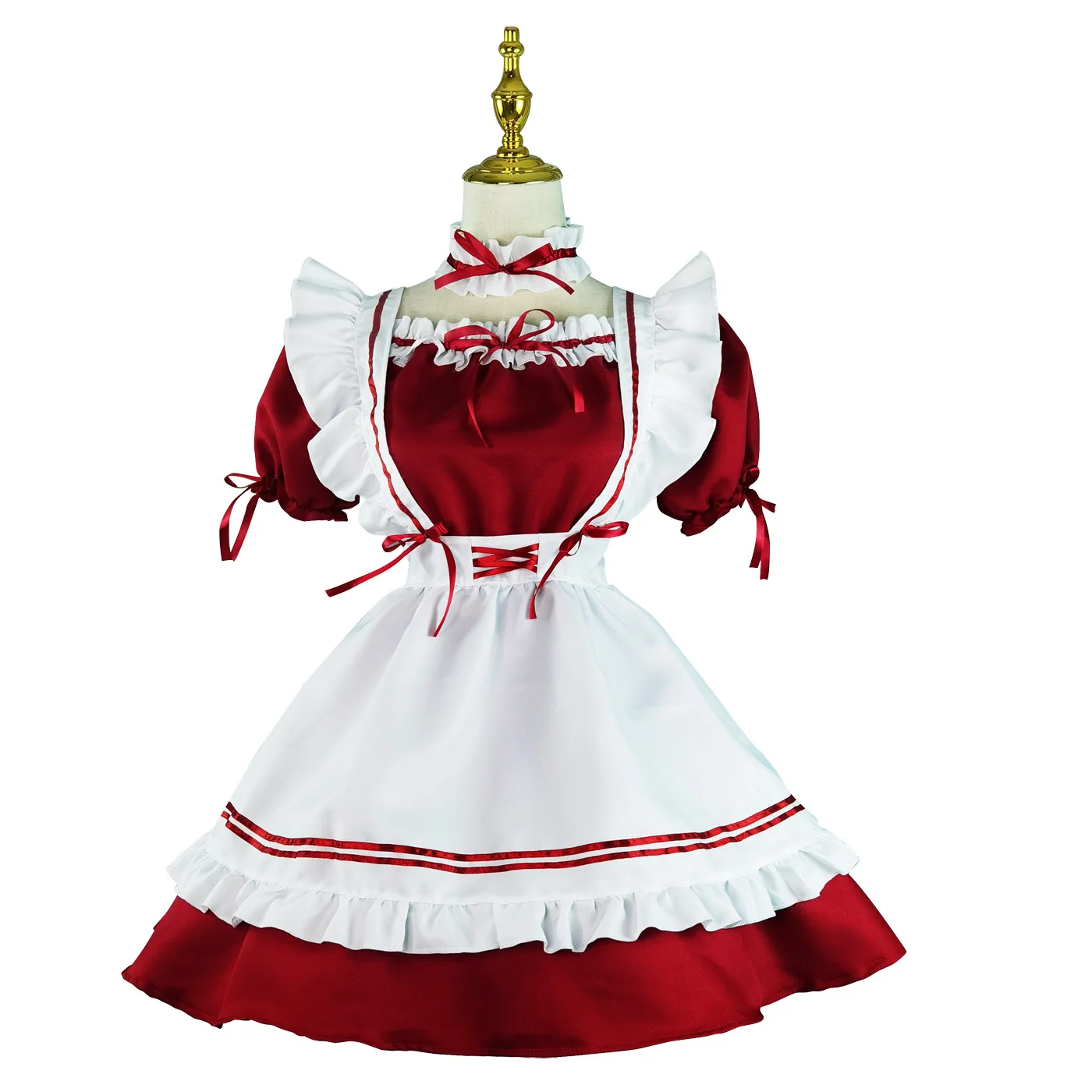2023 Cute Lolita Maid Costumes Girls  Lovely Maid Cosplay Costume Animation Show Japanese Outfit Dress Clothes