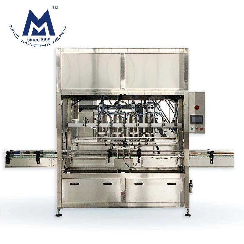 High Quality 500ml bottling liquid lotion and high viscosity cream paste filling machine pump