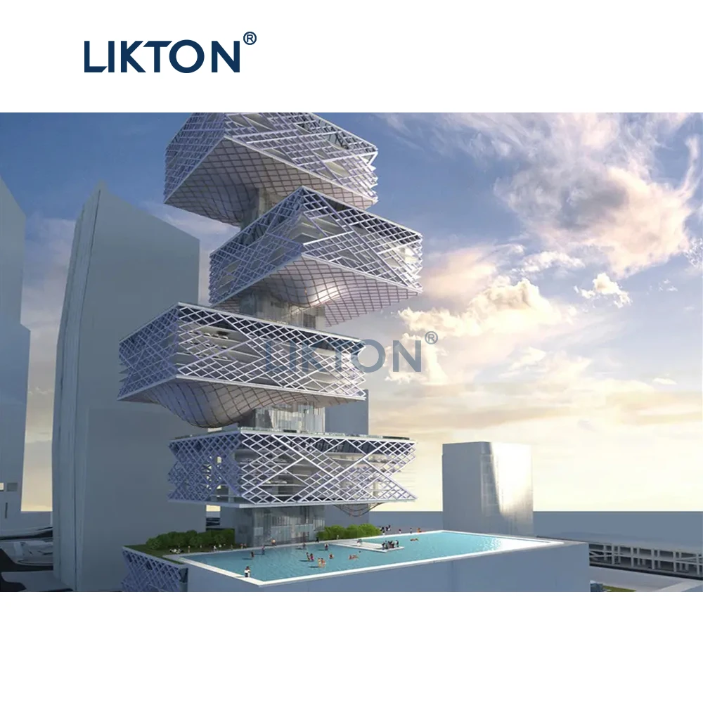 Декоративные Фасадные Облицовочные лазерные алюминиевые структуры, металлические фасады для наружных стен