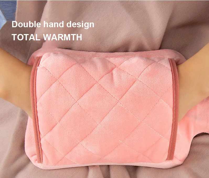 high capacity Water-filling Rubber 1000ml Reusaber Hot Water Bottles Rubber Hot Water Bag With Cover