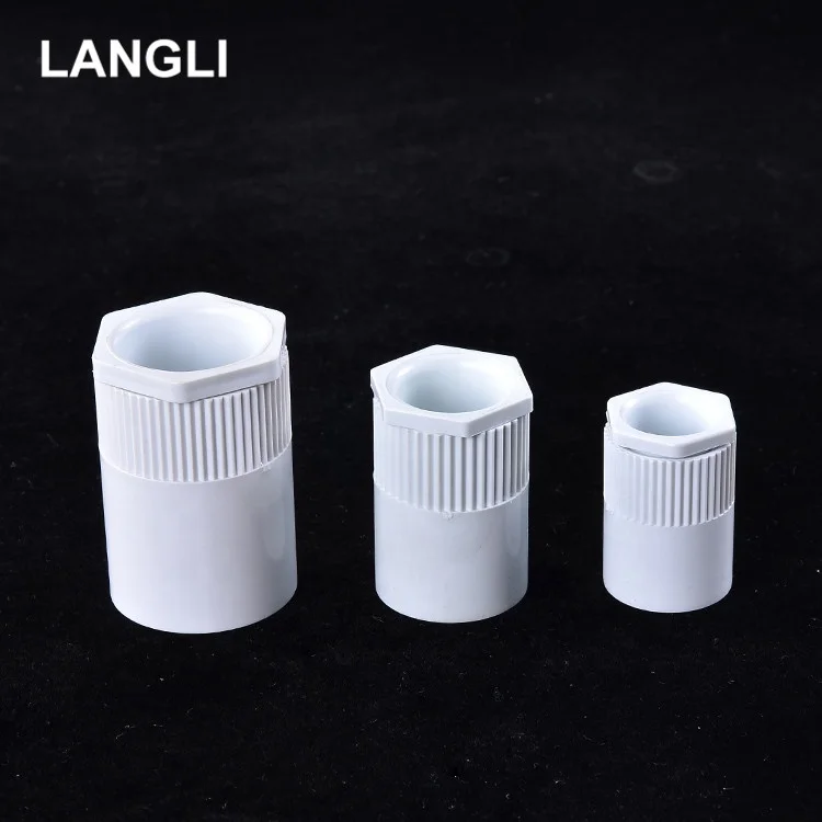 Male bush Adaptor Conduit Connector Connect PVC Flexible Conduit Fittings