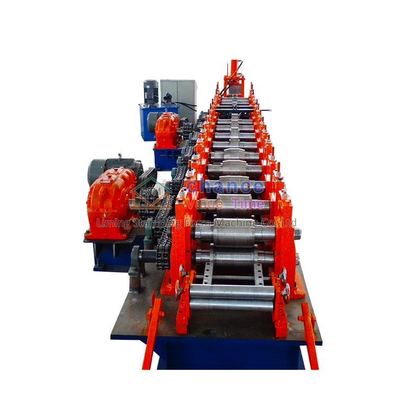 LM factory sales automatic shelf racking roll forming machine