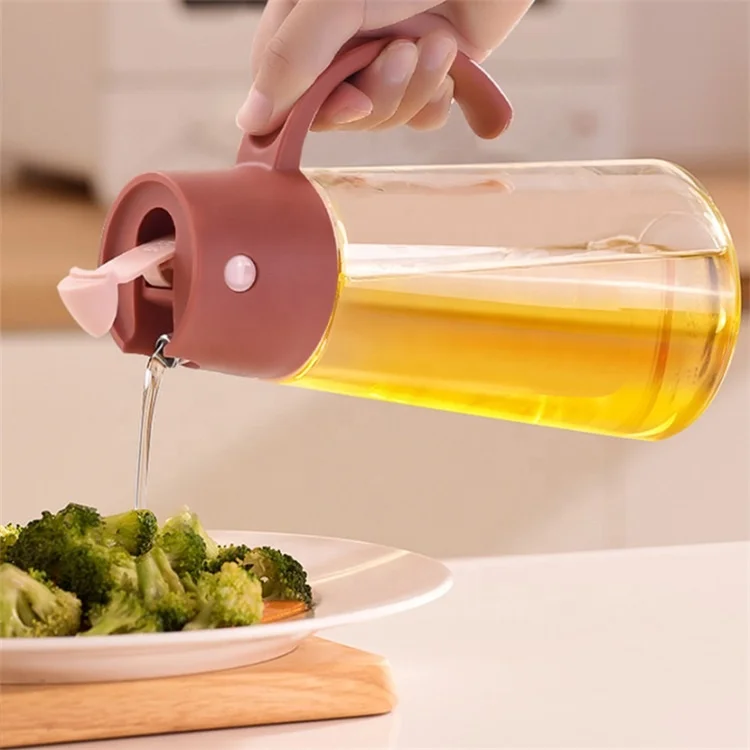 Maisons New Arrival Kitchen Organizer 650ml Automatic Condiment Oil and Vinegar Dispenser
