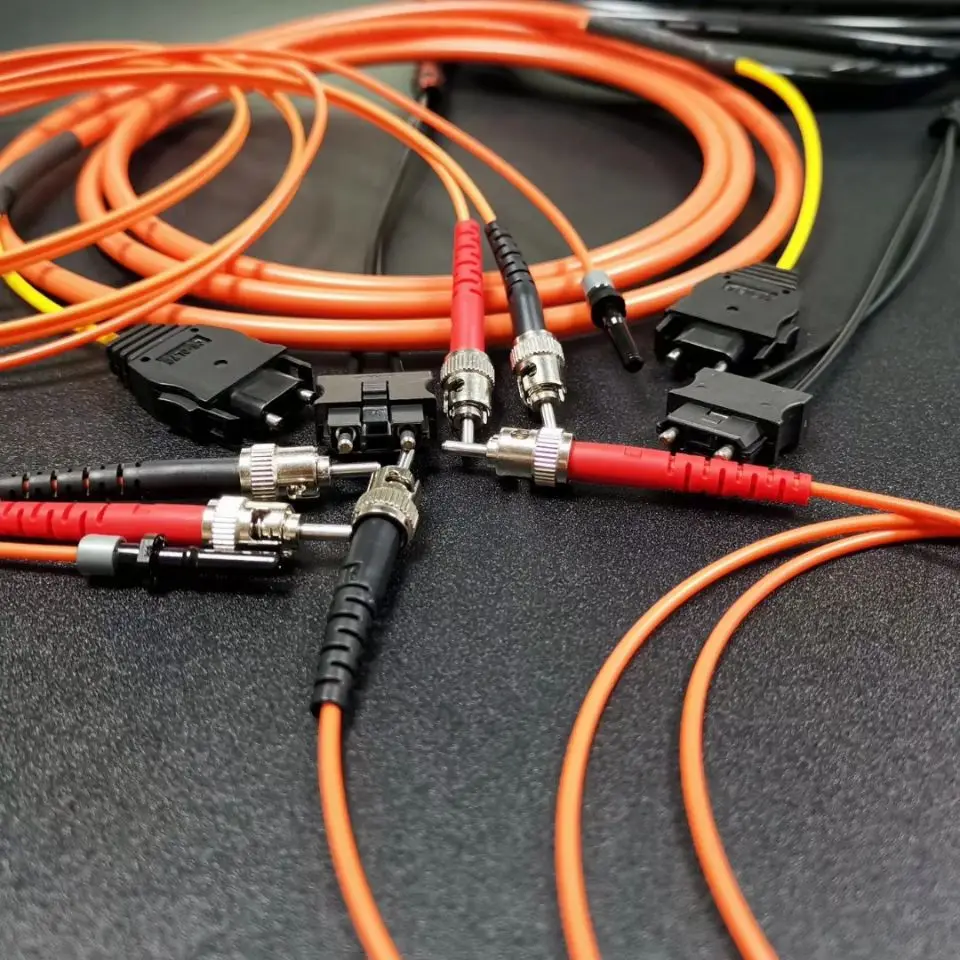 Customized FC-FC Connector POF Fiber Optic Patch Cord