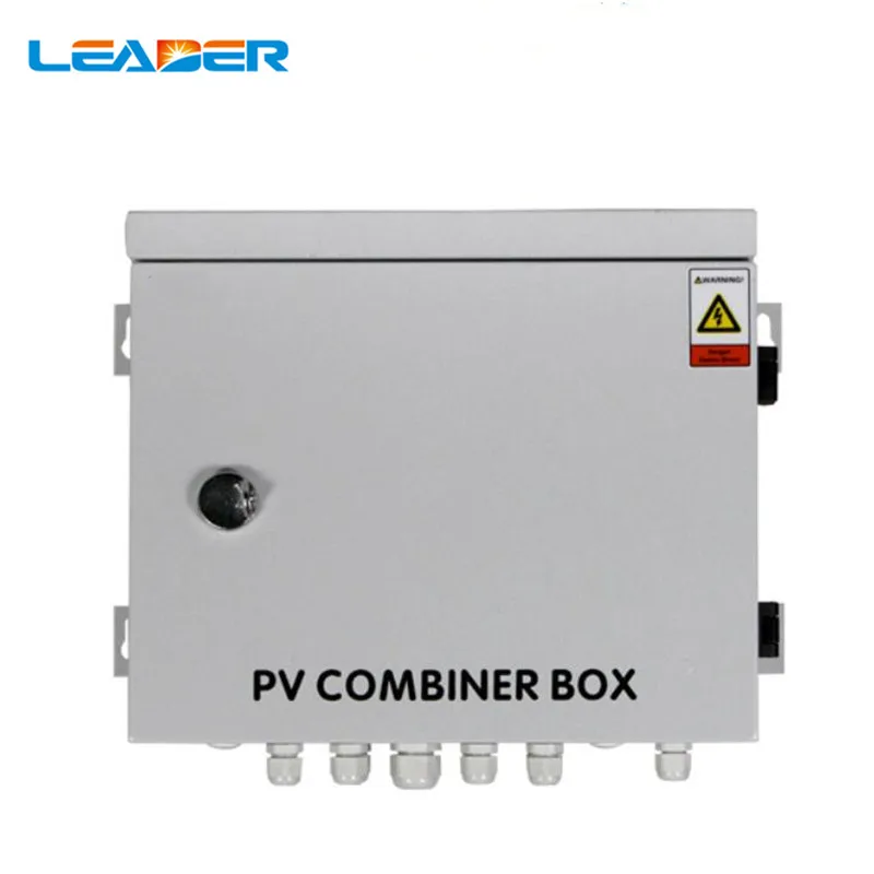 Customized  IP65 1000V 4 Strings DC Combiner Box for Solar System Array String Combiner Box for Solar Power