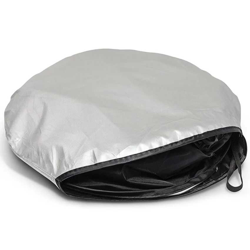 Car interior accessories most popularity 170T silver car sunshade