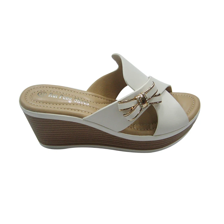 Factory direct sales summer chinese latest design slippers heels