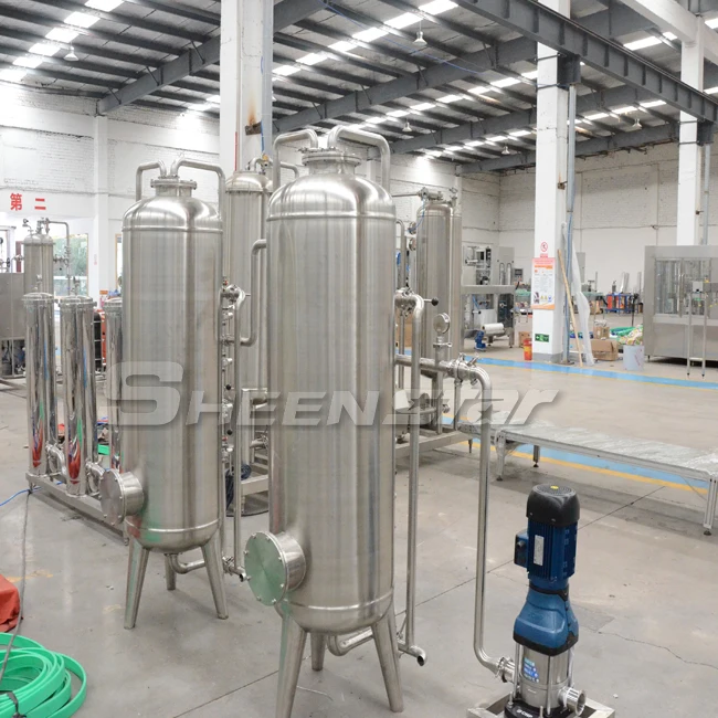 Industrial RO drinking pure water treatment machine plant with price / reverse osmosis water purification equipment