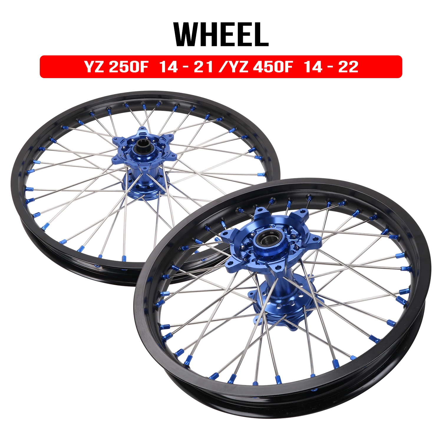 JFG Aluminum  Motorcycle Wheels For Yamaha YZ250F   Supermoto YZ450F Wheel Hub