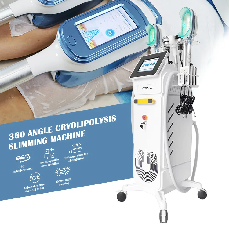 Cryo машина для криолиполиза похудения 360 замораживания жира