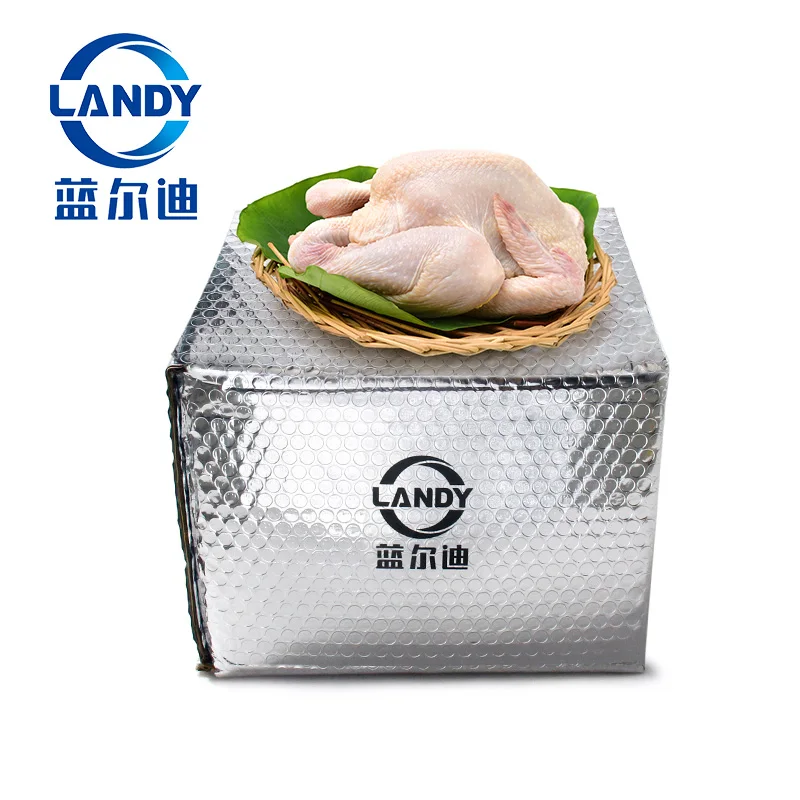 large thermal food delivery meat cardboard box/thermal evaporator box