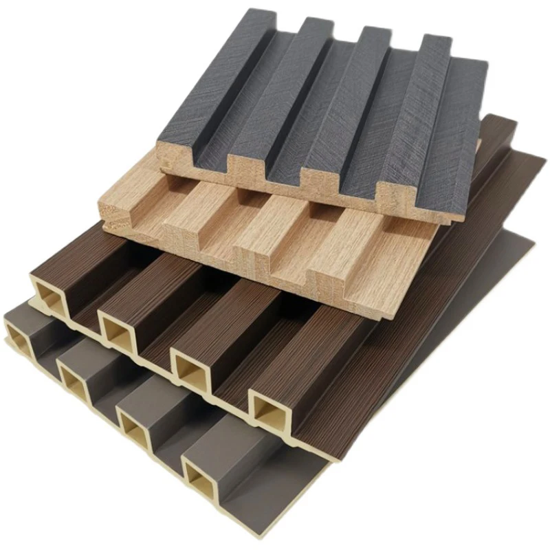 Sell Well New Type TV Grill Background Wood Fluted Wall Panel For Home Decoration