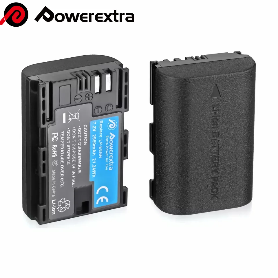 Multi-protection Camera LP-E6NH Digital Rechargeable Li-ion Battery Pack 7.2v 2950mAh Camera Battery LP-E6