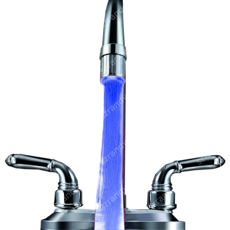 Single Blue Color Hydropower 7 Colors Illuminated Tap Light
