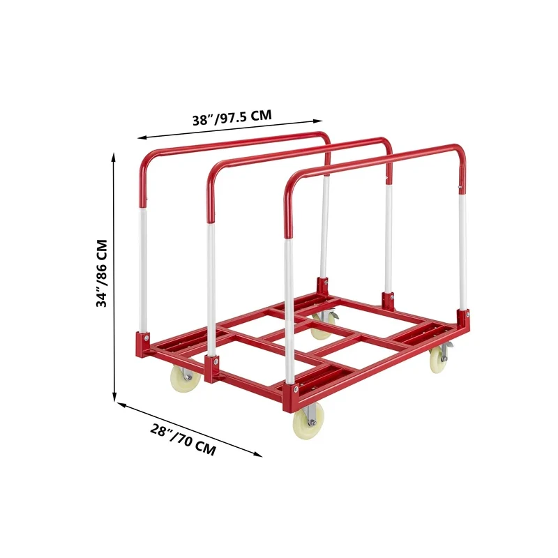 factory promotion sheet rock dolly, panel cart, drywall cart