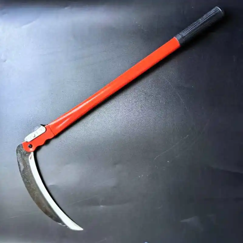 Manganese steel forging lawn mower sickle, agricultural sickle tool, garden pruning knife, outdoor knife atv sickle bar mower
