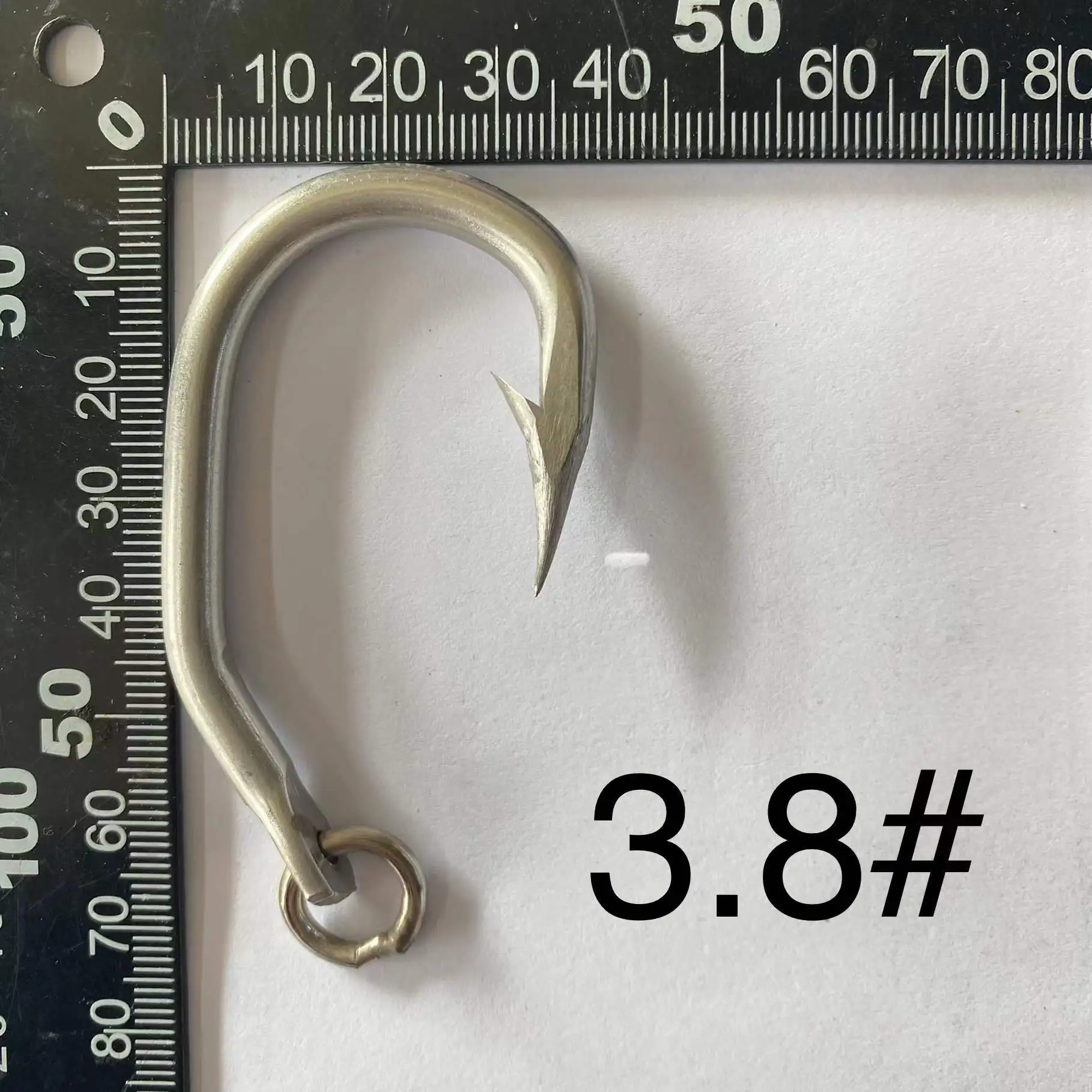 Sea fishing Gear Tuna Trolling Hooks with Rings Fishing Tackle Sea Shark Hooks Circle Hook anzuelos Angelhaken
