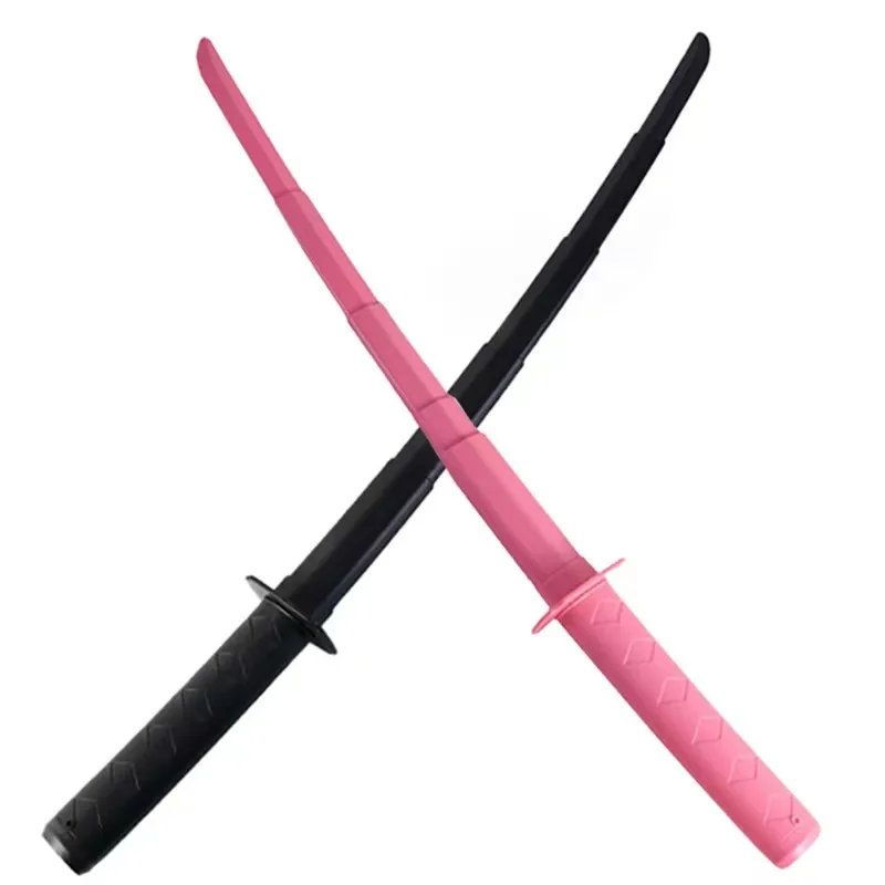 Gravity Retractable Adult Samurai Sword Toys 3D Printing Creative Decompression Tricky Toy for Halloween Cosplay Weapon