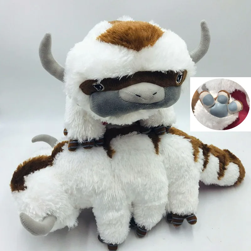 Dropship Avatar The Last Airbender Appa plush toy Momo stuffed doll