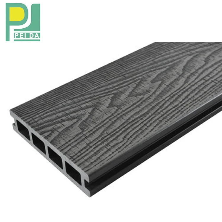 Декоративный композитный настил из ДПК, доска из натурального дерева