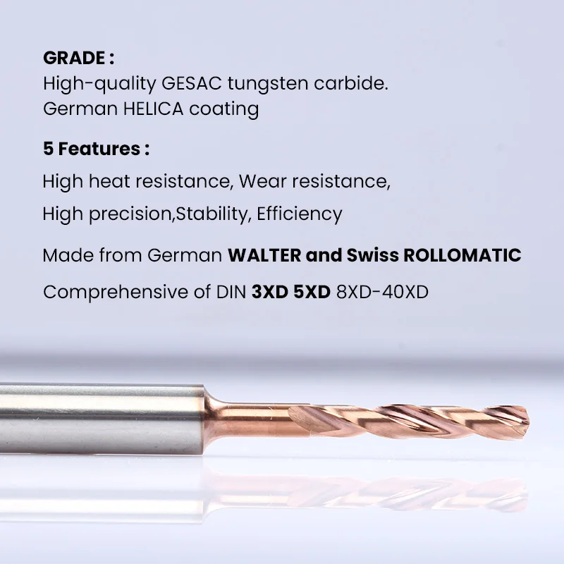 Custom Material/Welding Wire Diameter DIN6535 DIN6537 Non-High-Speed Steel Drill Bit For CNC Drill Press