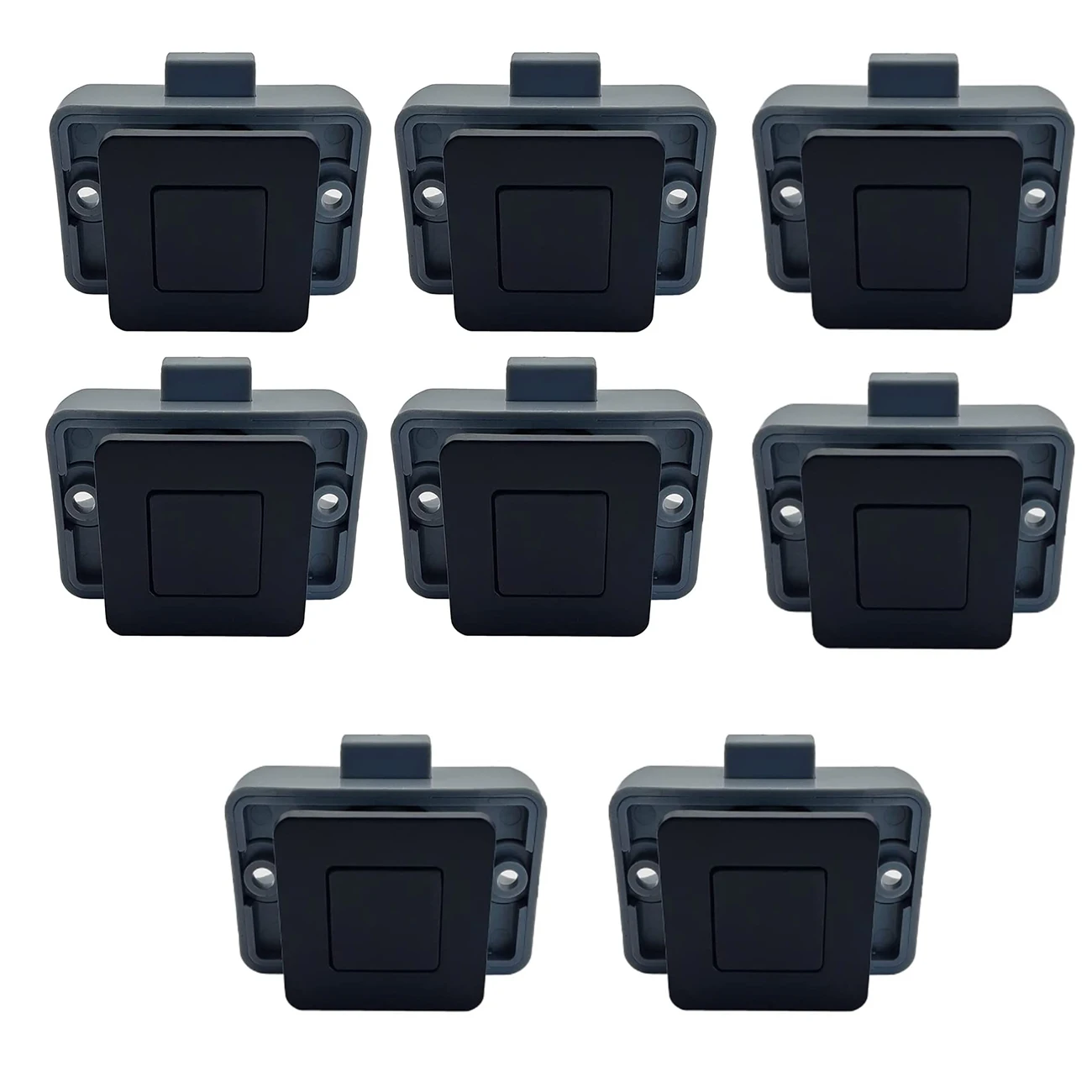 Square Drawer Lock Single Sided Push Button Cupboard Cabinet Door Drawer Lock for Caravan RV