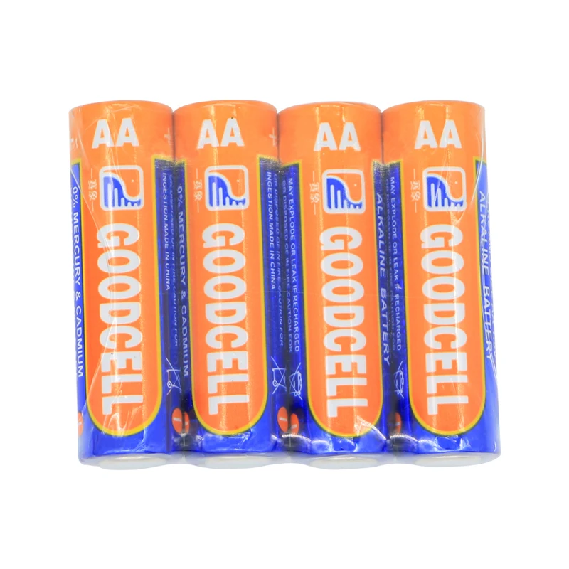 Goodcell lr5 супер ворс alcaline AA lr6 № 5 основной батареи 1,5 v Щелочная марганцево-цинковая сухой силовой элемент сваи aa