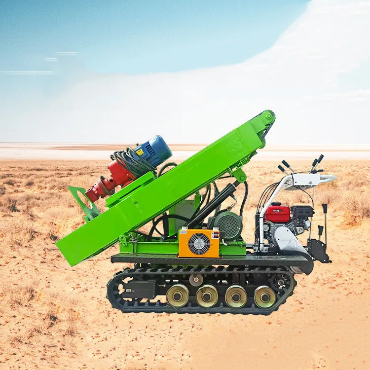 Mining area drilling rig Pneumatic drilling rig mountain quarrying drilling rig