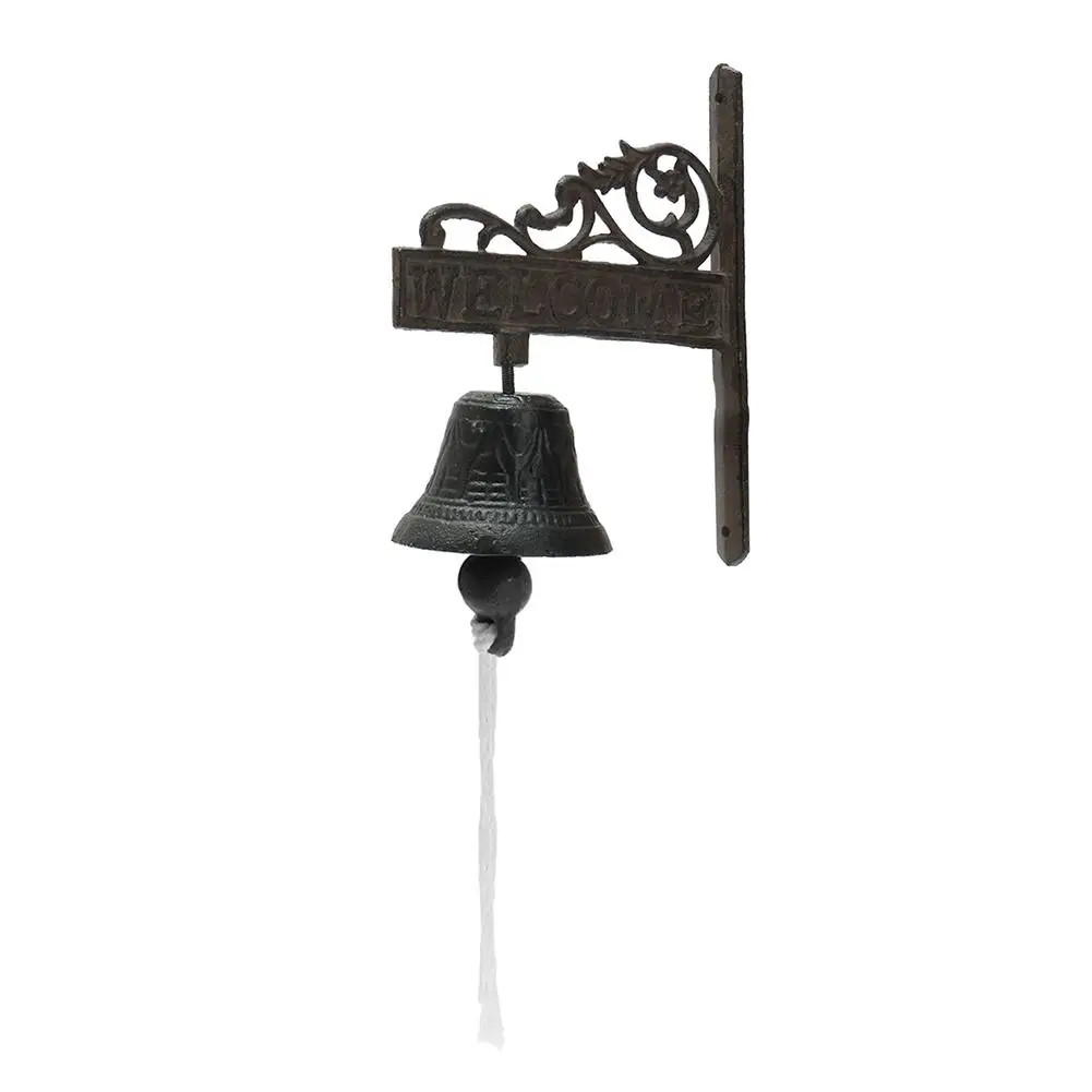 Front Yard Sign Garden Ornaments Cast Iron Bird Doorbell Other Home Decor Wireless Doorbells